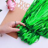 Back to school decoration  Cifeeo  Birthday Party Backdrop Curtais Fringe Tinsel Foil Rain Curtain Kids Unicorn Party Wedding Backdrop Photo Booth Wall Drape Decor