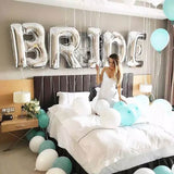 Bride To Be Balloons Rose Gold Party Decoration Crown Miss To Mrs Balloon Team Bride To Be Hen Bachelor Party Decoration Supplie