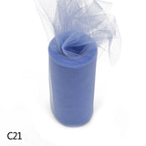 22m*15cm Tulle Roll Spool Tutu for Wedding Decoration Organza Laser Birthday Party Supplies DIY Baby Shower table runners Crafts