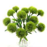 Cifeeo 1PCs Dandelion Artificial Flowers Decorative 25cm Plastic Fake Flowers For Home Party Wedding Decoration Green Real Touch Decor
