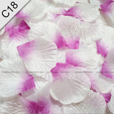 Christmas Gift ELOMAN 500 Piece Silk Rose Flower Wedding Home Decor Confetti Petals Artificial Flower Wedding Decorations