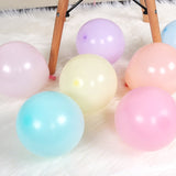 10pcs 5inch Macaron Balloons Pure Color Latex Balloons Birthday Party Decor Wedding Ballon Baby Shower Girl Helium Globos NEW