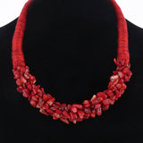ZOSHI New Fashion Simulated Pearl Necklace for Women Flower Collars Trendy Necklaces & Pendants Statement Necklace Jewelry