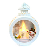 New Santa Claus Snowman Led Wind Lamp New Year  Navidad Merry Christmas Table Decorations for Home House Xmas Gift