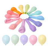 100pcs 5/12inch Macaron Latex Balloons Pastel Rainbow Ballon Birthday Party Decorations Kids Baby Shower Colorful Wedding Globos