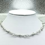 New Style Small Barbed Wire Collar Necklace Ladies Hip Hop Punk Gothic Barbed Wire Collar Gift Small Barbed Chain Collar Gift