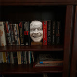 Cifeeo Christmas Gift 2022 Sculpture Of The Shining Bookend Library Here’s Johnny Sculpture Resin Desktop Ornament Book Shelf