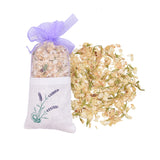 Christmas Gift Natural Dried Flowers Rose Jasmine Lavender Bud Flower Sachet Bag Filling  Real Natural lasting Lavend Car Room Air Refreshing