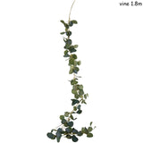 Christmas Wreath Barries Cones Artificial Vine Hanging Floral Foliage Garland Christmas Decorations for Home Navidad Natal 2022