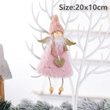 Cifeeo 2023 Christmas Angel Dolls Christmas Tree Decorations for Home Navidad Ornaments Natal Xmas Pandent New Year Gifts for Kids