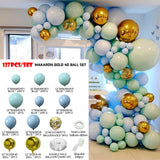 Back to school decoration  Cifeeo  169 Pcs Balloons Garland Wreath Metallic Confetti Balloon DIY Wedding Backdrop Arch Kit Baby Shower Birthday Party Decoration