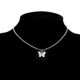 Fashion Necklaces Butterfly Necklace for Women Vintage Multilayer   Moon Star Charm Choker Necklaces Boho Pendant Jewelry