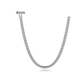 Christmas Gift ROUND CHAIN STAINLESS STEEL CHAIN MENS OR WOMENS CHAIN UNISEX JEWELRY 18 TO 30INCH