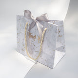 Cifeeo  New Creative High-Quality Grey Marble Gift Bag For Christmas/Wedding/Baby Shower/Birthday Party Favors Gift Packaging Box
