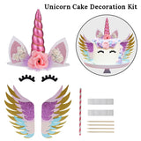 Unicorn Party 3-tier Cup Cake Stand Paper Plates Cups Balloon Birthday Party Decoration Kids Unicornio Party Girls Baby Shower