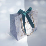 Cifeeo  New Creative High-Quality Grey Marble Gift Bag For Christmas/Wedding/Baby Shower/Birthday Party Favors Gift Packaging Box