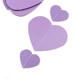 1PC 2.1M Heart Shape Hanging Paper Garland Floral String For DIY Home Decoration Party Supplies Wedding Paper Garland Banner