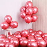 20pcs Ruby Red Balloons Wedding Decor Happy Birthday Party Decoration Globos Latex Balloon BabyShower and Valentine's Day Gift