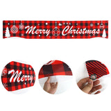 Merry Christmas Porch Sign Decorative Door Banner Outdoor Christmas Decorations for Home Ornaments Xmas Navidad 2021 New Year