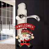 Christmas Gift Merry Christmas Decorations For Home 2020 Ornaments Garland New Year Noel Porch Sign Xmas Door Decor Hanging Cloth Navidad Gifts