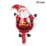 Christmas Gift Special-shaped Christmas Elderly Assemble Elk Snowman Aluminum Foil Balloons Merry Christmas Decor For Home 2021 Kids Noel Gifts