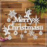 Cifeeo  Merry Christmas Ball Cutting Dies Scrapbooking Metal Embossing DIY Stencil Album Paper Cards Decorative Crafts