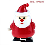 Christmas Gift Funny Wind Up Toy Santa Claus Elk Snowman Christmas Kindergarten Gift Merry Christmas Decor For Kids Xmas Gifts Favor