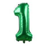 Christmas Gift New 32/40 Inch Green Digital Foil Balloons Jungle Party Animal Balloon Kids Birthday Safari Party Forest Party Decoration