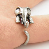 mouse Rings for Men Vintage Elephant Open Ring Fashion Chainring Wholesale Jewelry 2021 Trendy Jewelry