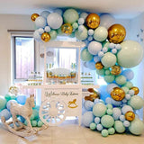 Christmas Gift 134pcs Macaron Balloons Garland Arch Black Silver Rose gold 4D Ballon Wedding Birthday Baloon Party Decor Kids Baby Shower