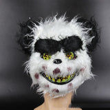 Christmas Gift Halloween Mask White Bunny Rabbit Bloody Creepy Halloween Horror Killer Masque Scary Adult Mask Dress