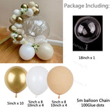 1Set Wedding Foil Balloons Set Bridal Shower Party Backdrop Decors Supplies Heart Gold Confetti Clear Latex Balloons Globos