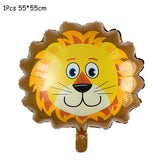 Safari Animals Banner Jungle Party Decoration Safari Party Decor Jungle Theme Animal Balloons 1st Birthday Party Decor Wild One