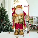 Christmas Gift New Year  Christmas Decorations For Home 30/45/60cm Santa Claus Doll Children gifts Christmas Xmas Tree Ornaments Navidad