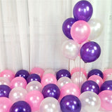 10/30/50pcs 10inch 1.5g Pearl Latex Balloons Birthday Party DIY Golobs Arch Wedding Bridal Decorations Baby Shower Air Ballon