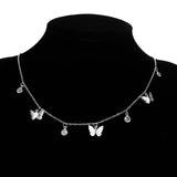 Fashion Necklaces Butterfly Necklace for Women Vintage Multilayer   Moon Star Charm Choker Necklaces Boho Pendant Jewelry