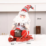 Christmas Decorations for Home Big Santa Claus Doll Children Xmas New Year Gift Christmas Tree Decor Wedding Party Supplies