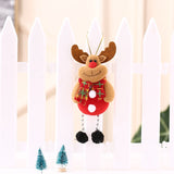 Christmas Gift New Year 2023 Cute Christmas Dolls Santa Claus Snowman Elk Noel Christmas Tree Decoration for home Xmas Navidad 2023 Kids Gift