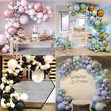 Back to school  decoration  Macaron Balloons Garland Arch Black Silver Rose Gold 4D Ballon Set Wedding Birthday Baloon Party Decor Kids Baby Shower Globos