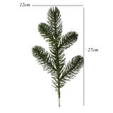 Christmas Gift 1Pack Christmas Fake Plants Pine Branches For Christmas Tree Wreath Decorations Xmas Tree Ornaments Kids Gift Supplies