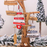 Christmas Gift Wooden Christmas Decoration for Home Christmas Tree Pendant Christmas Wood Ornaments Navidad New Year 2020