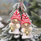 Christmas Gift Christmas Ornaments Home Pendants Christmas Tree Pendants Creative Old Man Doll Ornaments Knitted Puppet Doll Ornaments