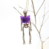 Christmas Gift Human Skeleton Ornaments Car Pendant Halloween Decoration Home Party Haunted House Skull Ornament 15*5cm