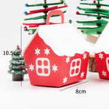 New Christmas Candy Box Gift Bags Xmas Deer Santa Claus Cookie Candy Packages Merry Christmas DIY Home Party Decoration