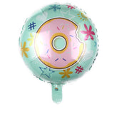 Cifeeo 1set Ice Cream Donut Lip Popcorn Candy Foil Balloons Baby Shower Happy Birthday Party Decoration Balloon Boy Girl Kid Cute Toys