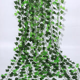 210CM Artificial Fake Vine Ivy Plant Silk Green Leaf Artificial Leaves For Festival Wedding Party Home Decoration Wall Hanging