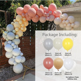 1Set White Gold Balloon Garland Arch Kit Wedding Latex Balloon Kid's Adult Birthday Party Decoration Baby Shower Globos Supplies