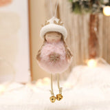 Cifeeo Christmas Gift Latest New Year Plush Angel Girl Pendant Cute Girl Doll Gift Christmas Decoration for Home Xmas Tree for Kids Gift