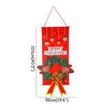 Christmas Decorations Red Merry Christmas Porch Sign Xmas Hanging for Home door Banner Ornaments New Year Navidad noel 2020decor