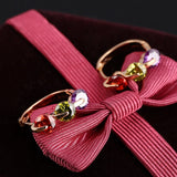 Fashion Design Small Huggie  Hoop Earrings for Womens Paved Zirconia Crystal Stone Earing Jewelry pendientes mujer moda